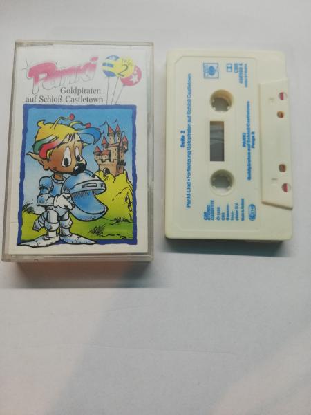 Panki Folge 2 Goldpiraten auf Schloß Castletown Weiß-Blau 450169 4 CBS Innencover beklebt